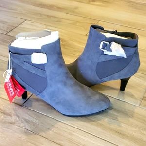 DexFlex Comfort Terri Grey Bootie size 13 NWT